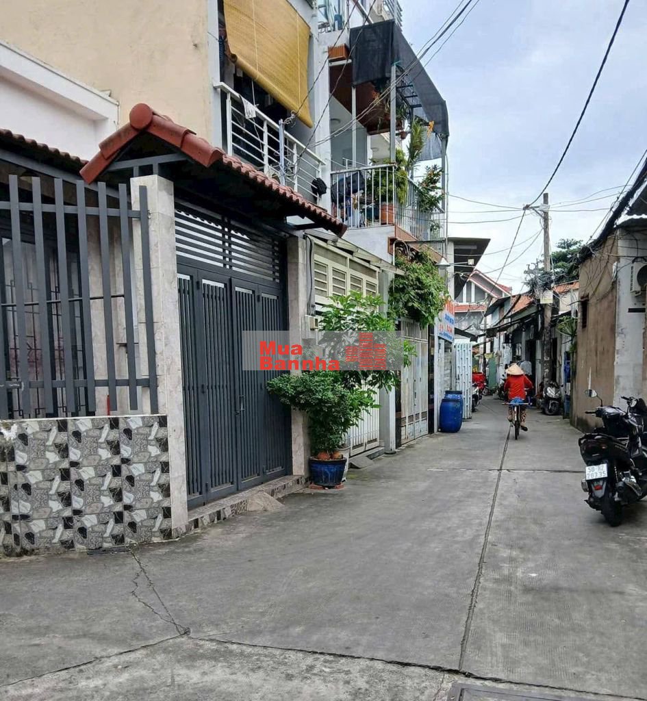 NHÀ HẺM XE HƠI THÔNG, DT (4X13)M2, SẴN DÒNG TIỀN 10TR, 5,6 TỶ CÒN TL