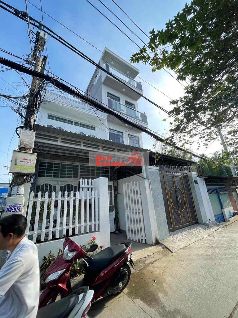 NHÀ PHỐ HIỆN ĐẠI ĐƯỜNG THÔNG 6M 2581 HUỲNH TẤN PHÁT NGAY KDC ANH TUẤN