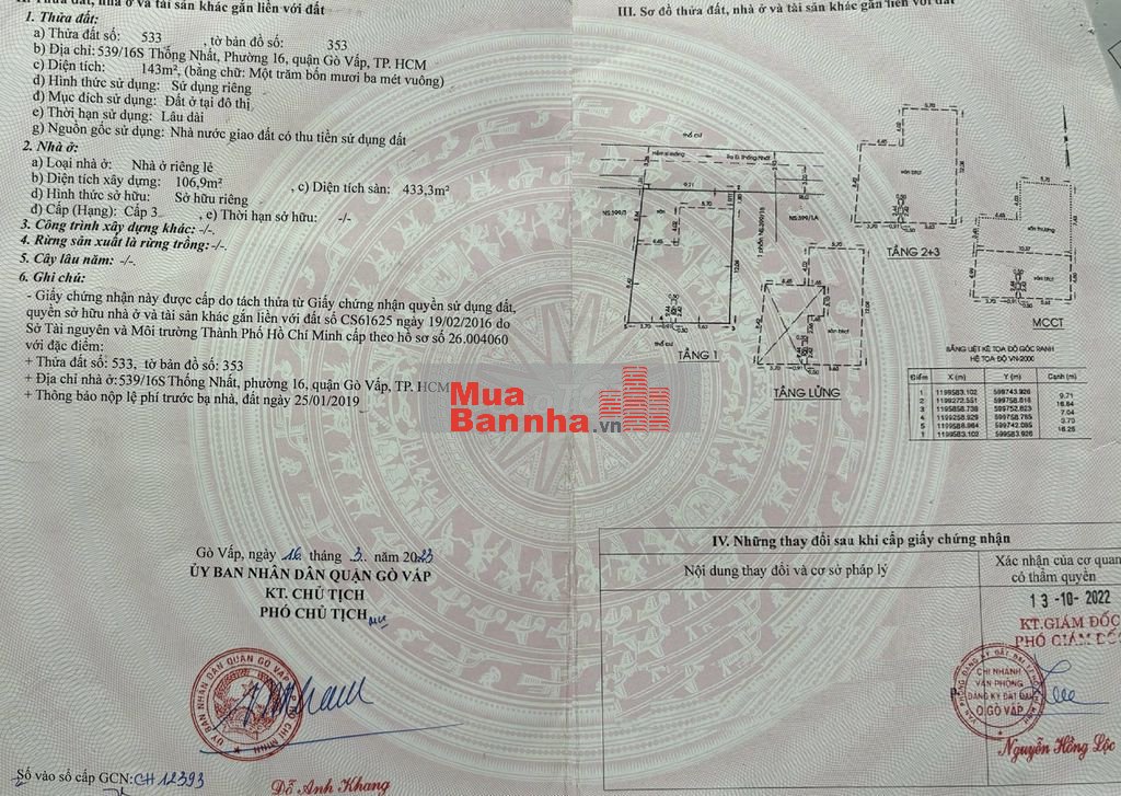 Nhà 6 tầng, doanh thu 115tr/th, cần mua gấp 6 căn nhà nhỏ hơn