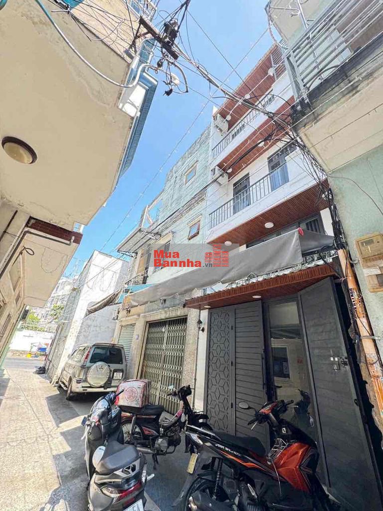 BÁN NHÀ HẺM XE HƠI - 5 Tầng - 1 Căn Ra Mặt Tiền - PHAN VĂN TRỊ P10
