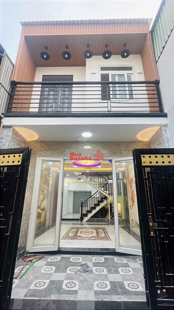 Nhà đẹp 4*12m 2PN hẻm 4m sau Chợ Nữ Dân Công Vĩnh Lộc A