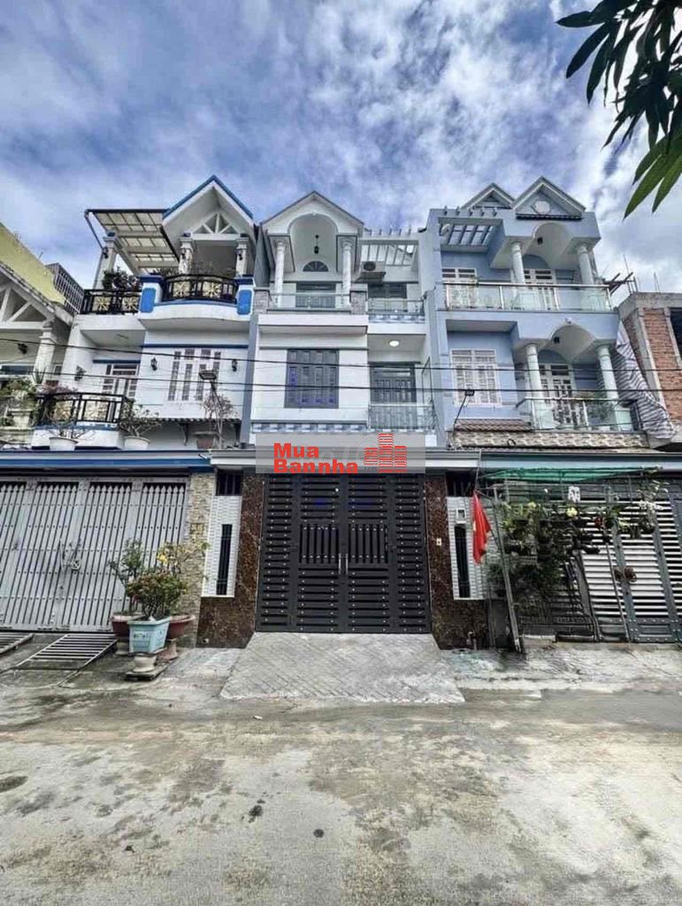 🍎NHÀ 5 X 18m-3 Tấm Sân Thượng-KDC Gần Chợ Bà Điểm