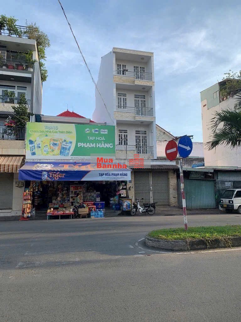 BÁN NHÀ MT KINH DOANH ĐƯỜNG PHÚ THUẬN (25M) Q7. 4x19m 4 Tầng 16.2 tỷ