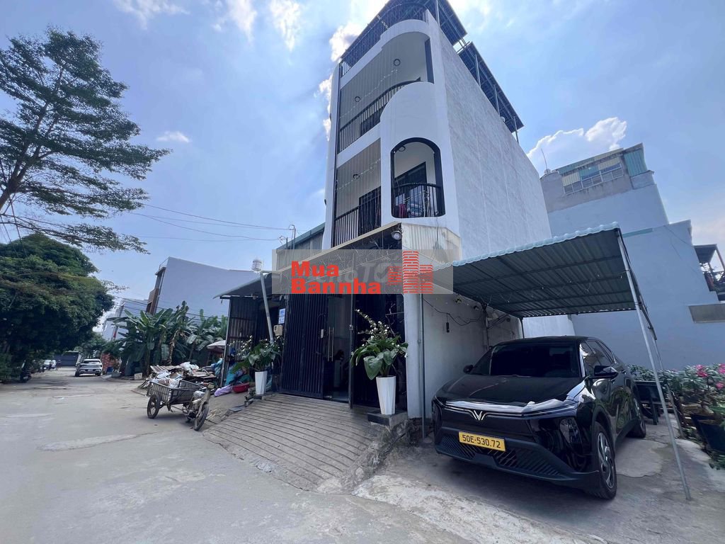 NHÀ MỚI 5 TẦNG 4PN HXH ĐÔNG TĂNG LONG NHỈNH 6TỶ