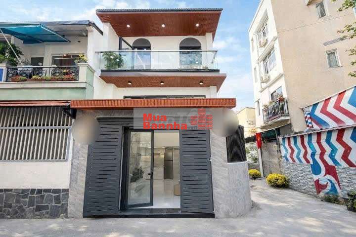 Chủ bán nhà 3 tầng , 2 mặt hẻm ô vô tới nhà, Phan Văn Trị, BT, 6,9 Tỷ