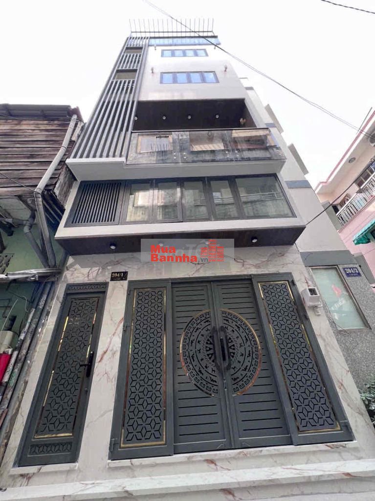 NHÀ ĐẸP 6 TẦNG CÓ THANG MÁY, HẺM 5M SAU LƯNG MẶT TIỀN CAO ĐẠT Q5