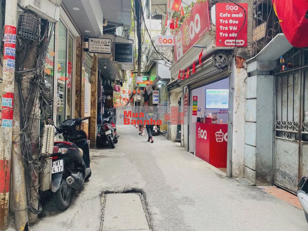 TÔI bán nhà 76m2 3t GỐC ĐỀ - MINH KHAI, Kdoanh T1 ổn định, oto qua nhà