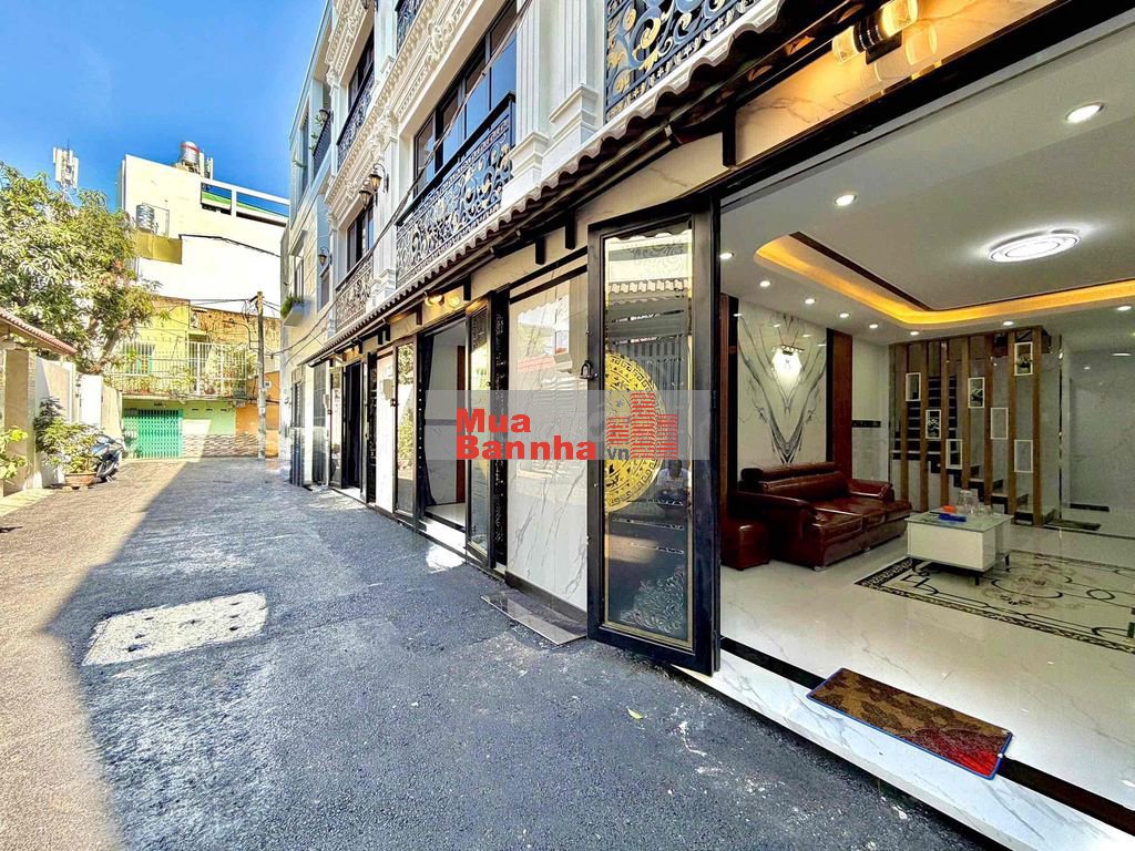 Nhà Mặt Tiền 5 Lầu T.kế Cổ Điển cao cấp, 77 Trương Đăng Quế, P3