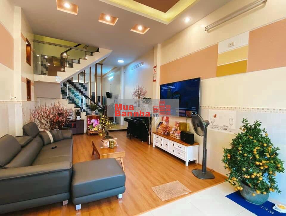 💯ĐỐI DIỆN HOA VIÊN🌿Nhà đẹp FULL NỘI THẤT KDC Bình Phú 4x16m 4 tầng