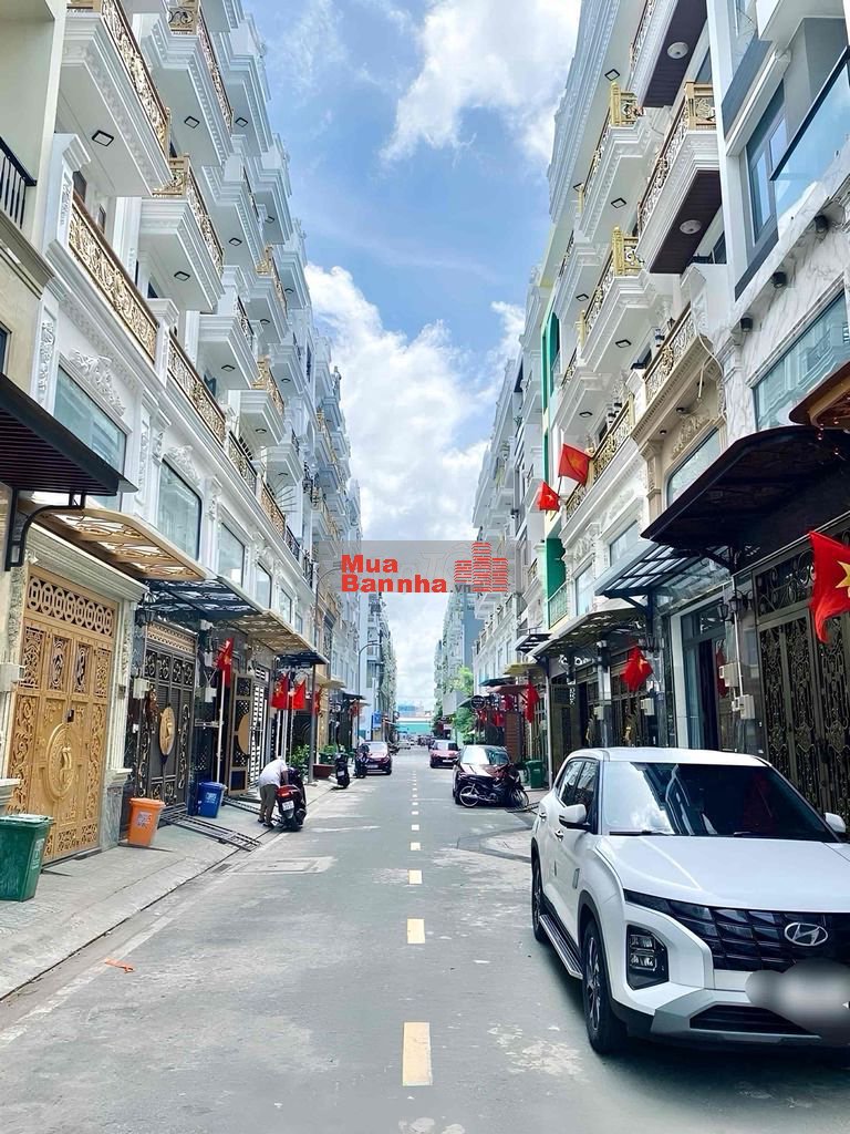 Đường Xe Hơi 8m - Nhà 5 Tầng Khu Phân Lô