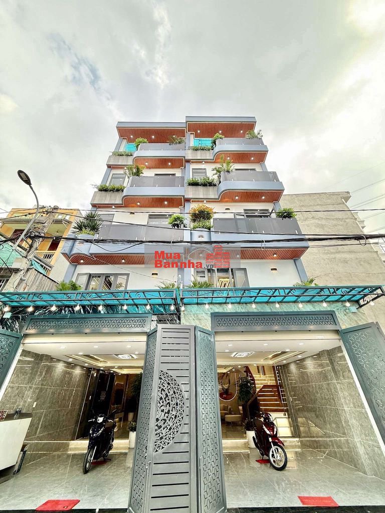 Nhỉnh 6 tỷ cặp Siêu phẩm 4 tầng Full NT Hẻm 6m thông Đường TCH 10