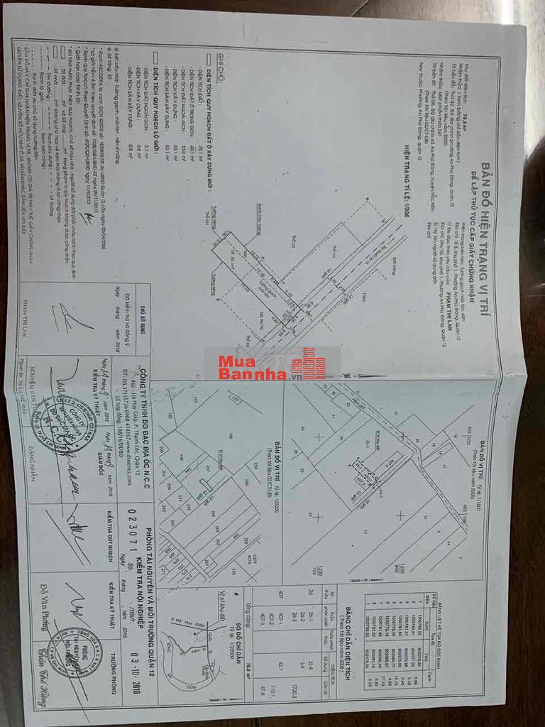 Nhà Vi bằng hẻm Nguyễn Thị Nhuần An Phú Đông Q12