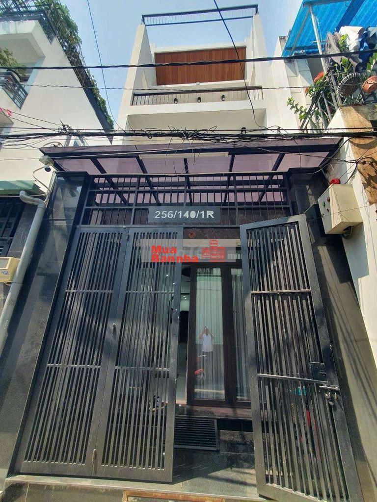 Bán nhà hẻm 256 Phan Huy Ích 3lầu hẻm xe hoi