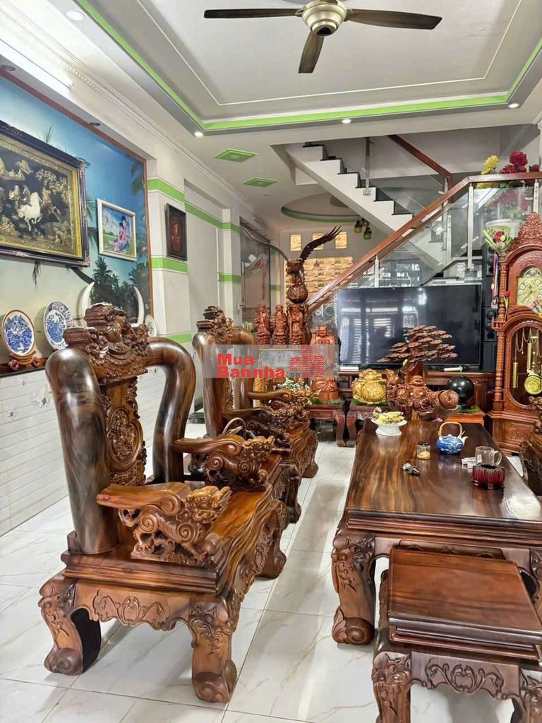 GẤP BÁN NHÀ-HẺM XE HƠI -TÂY HOÀ, NGÃ TƯ MK–GA METRO, 85M2, 2TẦNG 4.99T