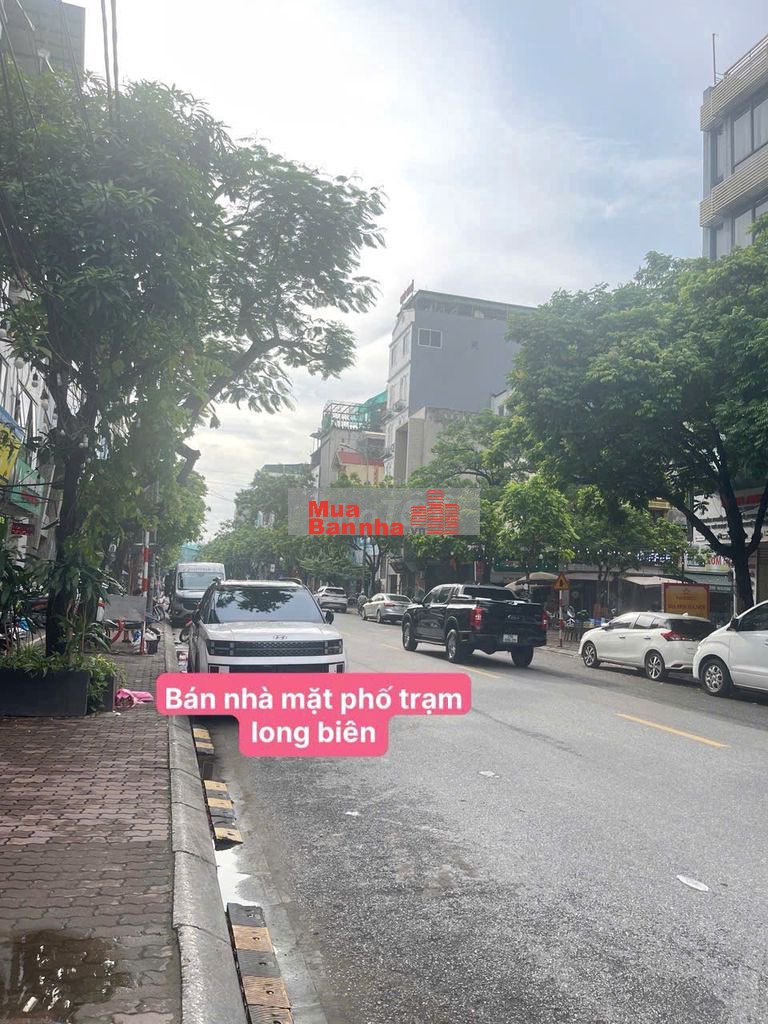 CẦN BÁN NHÀ MẶT PHỐ TRẠM LONG BIÊN HÀ NỘI.