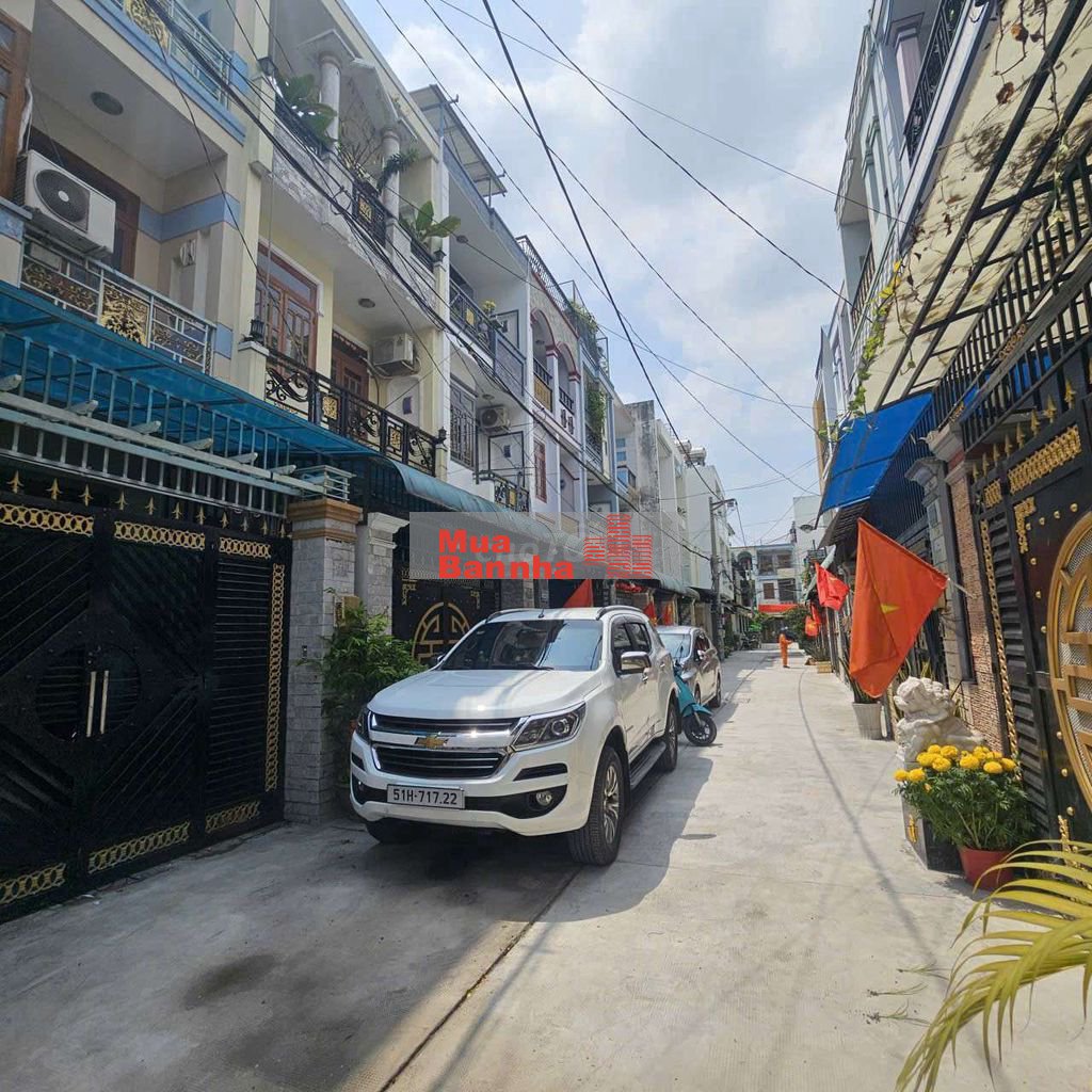 Nhà hẻm xe hơi đường số 8 4.2×17 đúc 3.5 tấm bhhb