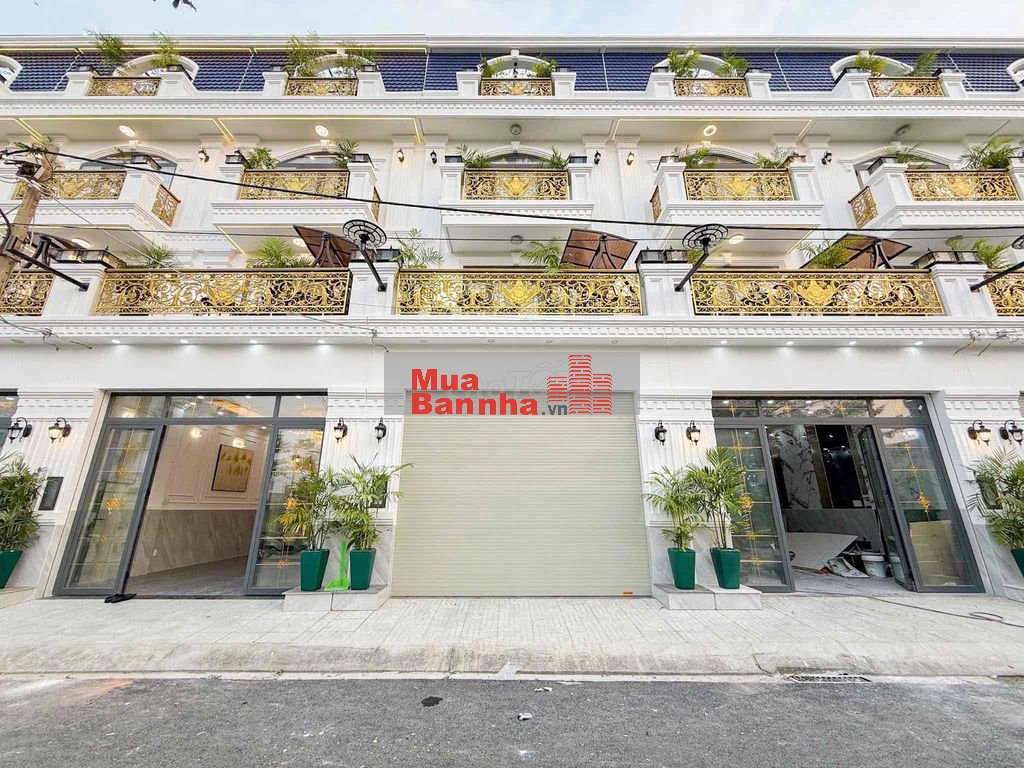 NHÀ PHỐ PHONG CÁCH CHÂU ÂU - XÂY DỰNG MỚI ĐƯỜNG 9M KDC ĐÀO TÔNG NGUYÊN