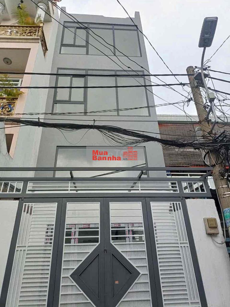 Nhà Bán :2 Mặt Tiền 6m/8m Bùi Tư Toàn Q BT Dt : Ngang 4m x18m