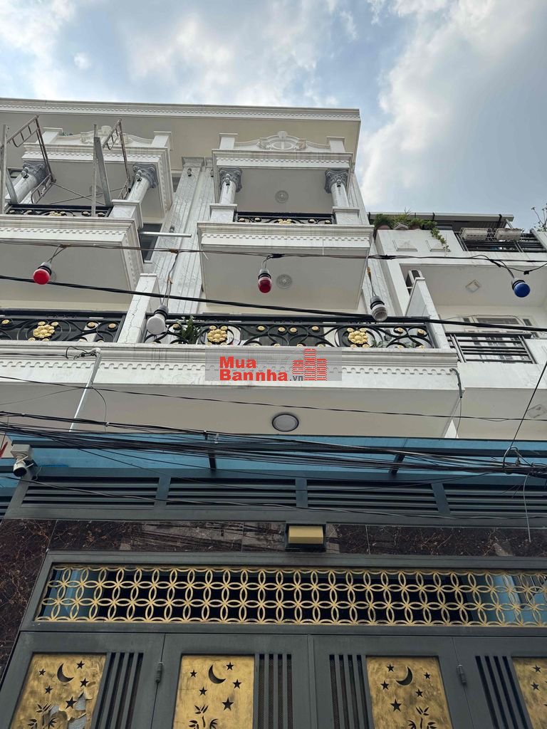 Nhà Phố 4 x 16 - Lững 4 lầu - HXH Chợ Thạch Đà , P14 , Gò Vấp