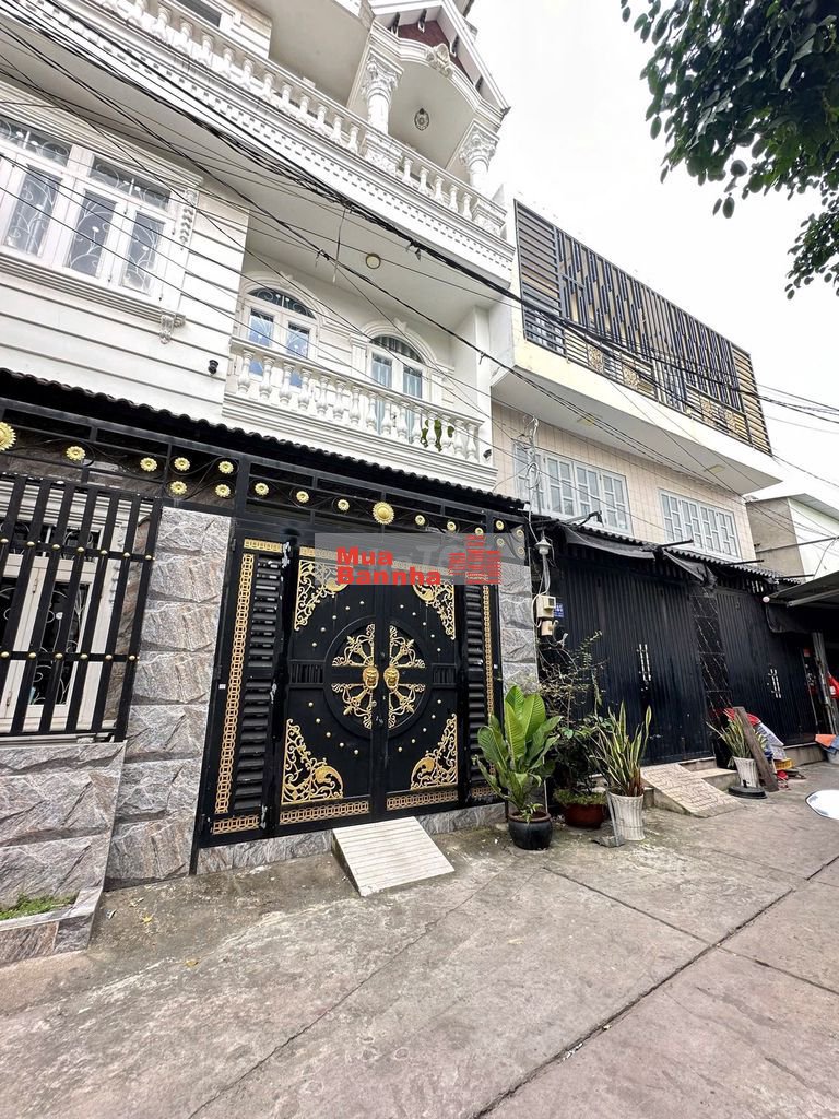 Biệt thự mini khu Gò Xoài, đường Mã Lò Vào, 8x8 đúc 3 tấm