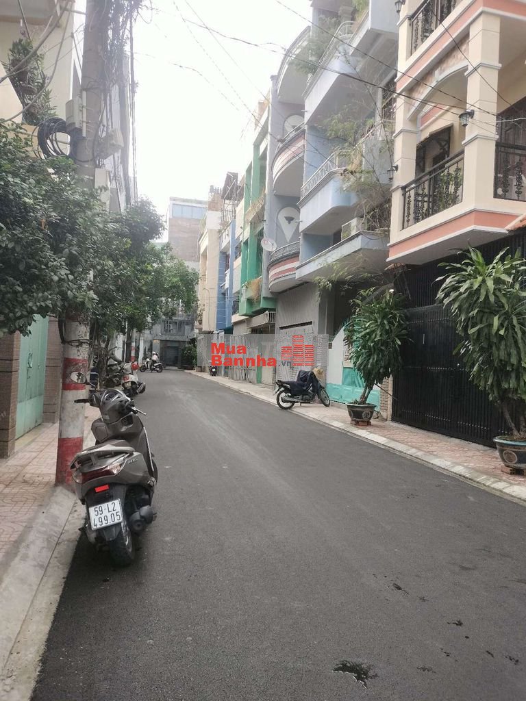 Bán căn Biệt thự hẻm vip 8m xe hơi tránh nhau p12,tb khu Bàu cát