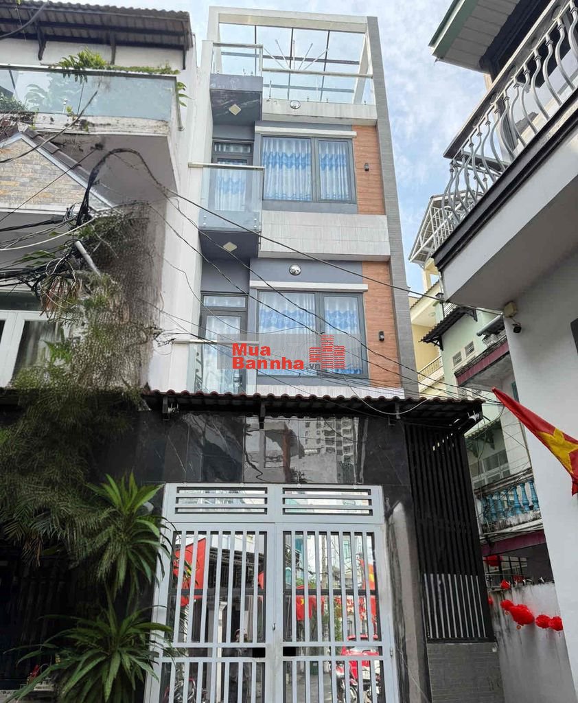 🇻🇳Hơn 5 Tỉ-Xe Hơi Đổ Cửa -Ngay Tân Kiểng ,Quận 7-4 Tầng-5 Pn