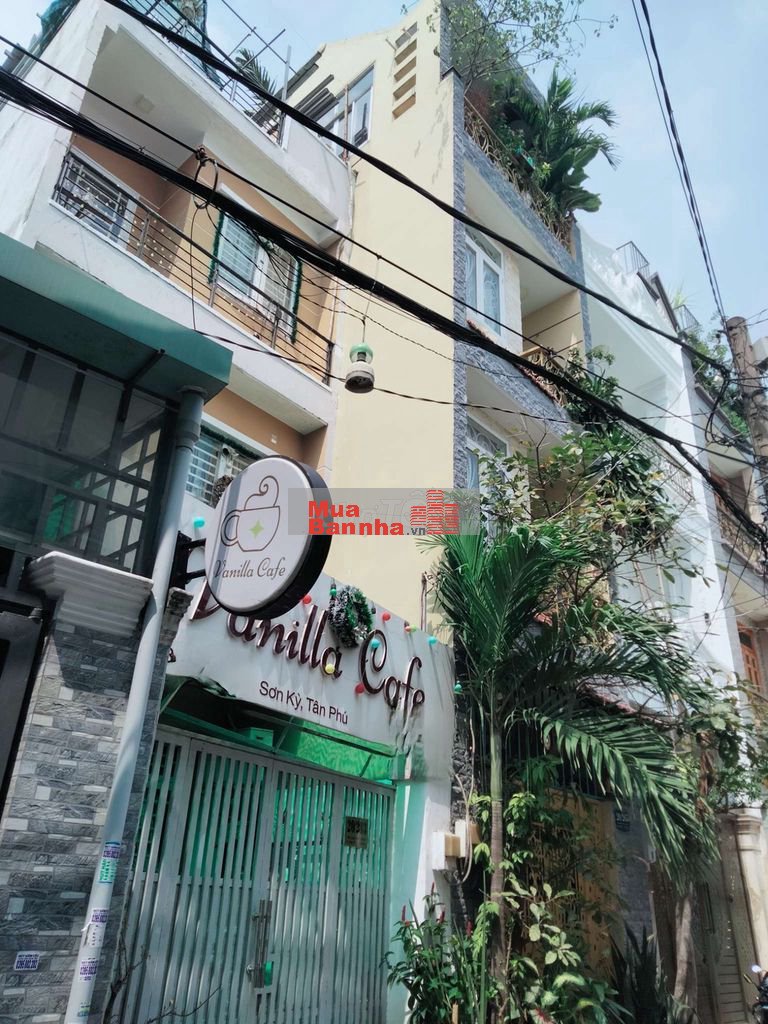 SƠN KỲ, TÂN PHÚ,4 TẦNG ,BTCT 60M2, KẾ BÊN AEON MALL ,CHỢ ,GIÁ 6,9 TỶ