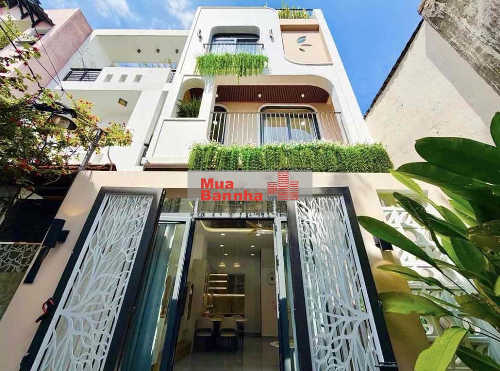 🔥🔥Nhà 4Tầng,4Phòng, Hẻm oto Con,Phan Huy Ích Gần Siêu Thị Emart Gò Vấp