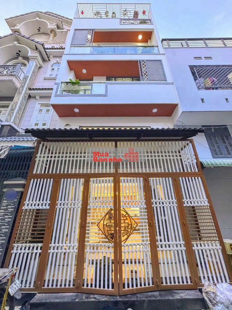 NHÀ MỚI BÌNH TÂN 5,3M X 11M - 4PN - HẺM 6M THÔNG - 6 TỶ 350TR TL