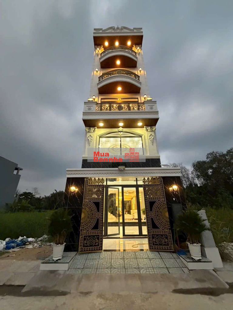 Bán nhà 5 lầu liền kề KDC làng đại học Phước Kiển