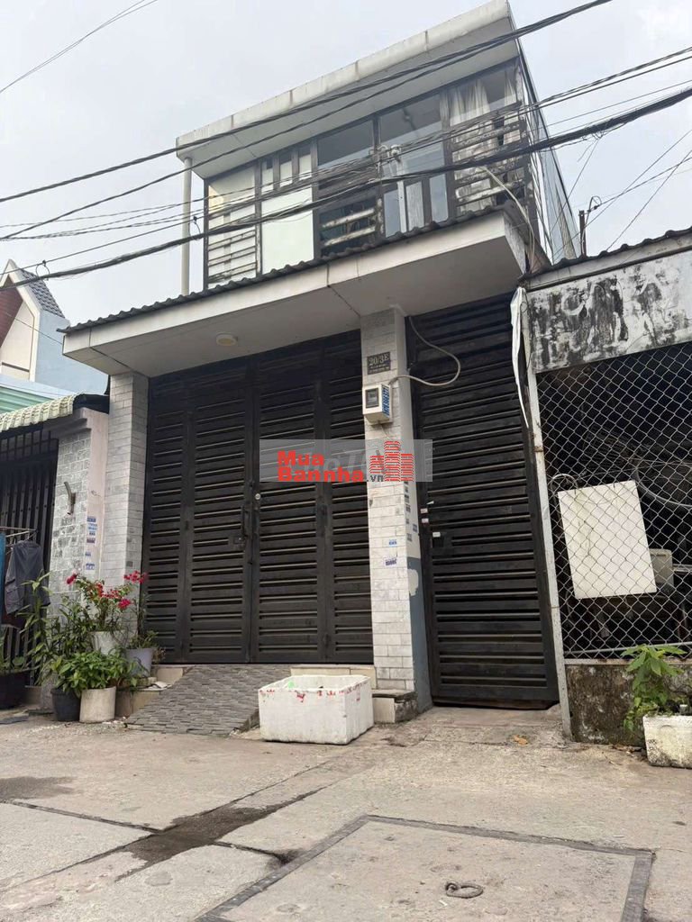 Nhà đúc lửng + 3 phòng trọ 4x24m, hẻm Đông Tâm gần Chợ -Gx Trung Chánh