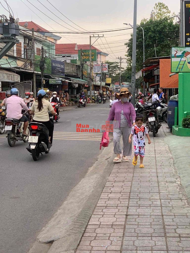 BÁN NHÀ VÀ DÃY TRỌ MẶT TIỀN CHỢ KINH DOANH- ĐƯỜNG NHỰA GIÁP VSIP1