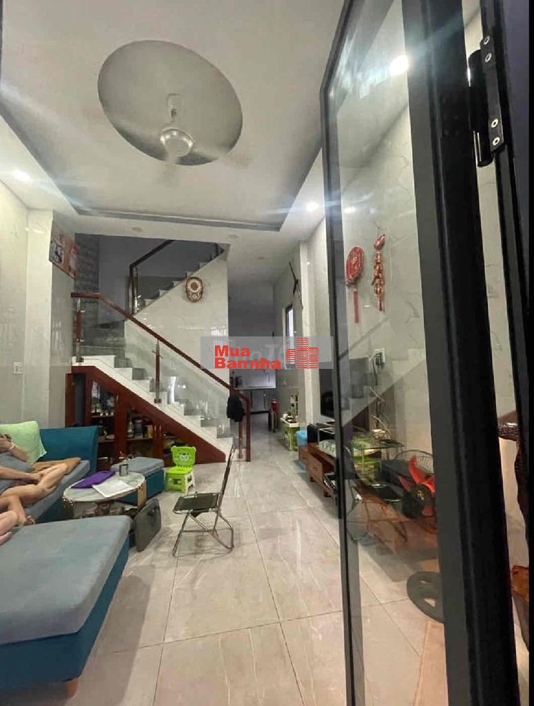 Nhà Trần Xuân Soạn Q7 hẻm xe tải diện tích: 4x10m, nở hậu 5.3m hẻm 6m,