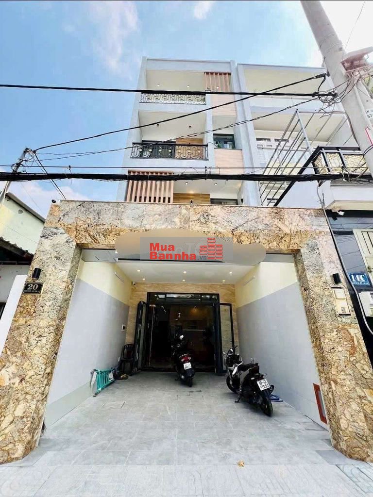 Siêu phẩm tâm huyết 5m x 25m. 4 tầng Thang Máy Full NT Mặt tiền HT 18