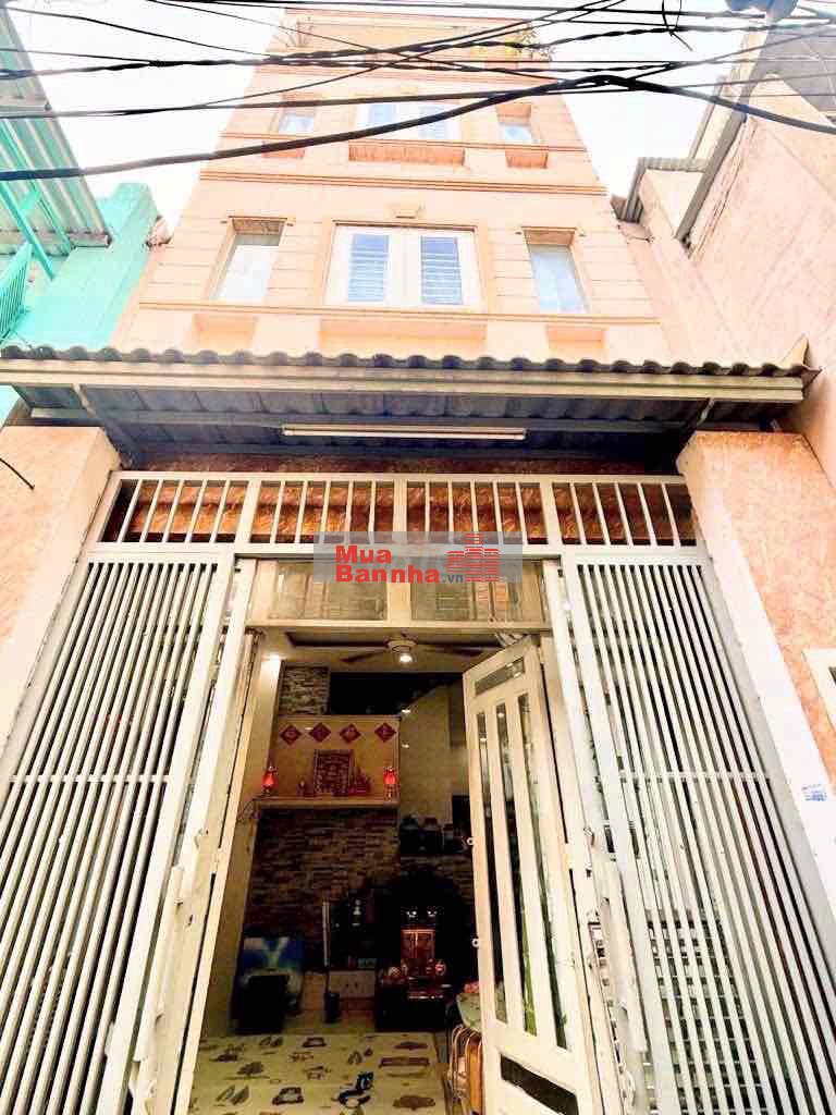 BÁN NHÀ 4 TẦNG QUẬN 6 - PHẠM VĂN CHÍ - 4x10M