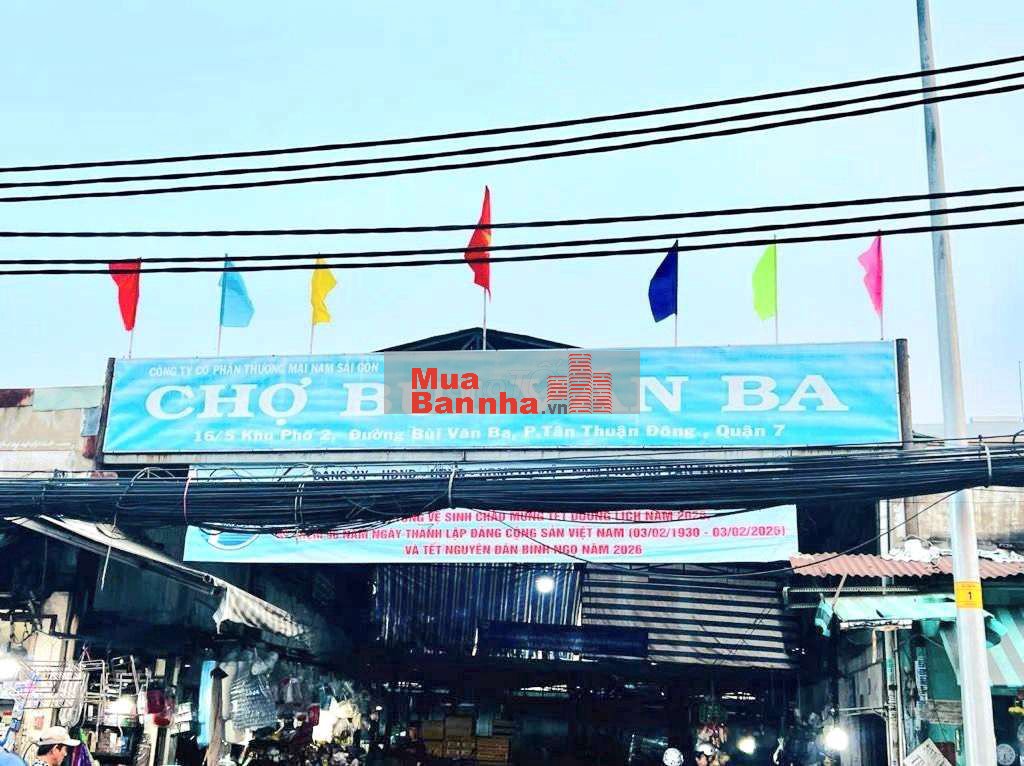 Bán CHDV 8 tầng HXT, dòng tiền 95tr/tháng chợ Bùi Văn Ba, quận 7, 26tỷ