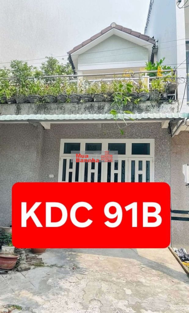 NHÀ TRỆT LẦU - ĐƯỜNG B7, KDC 91B