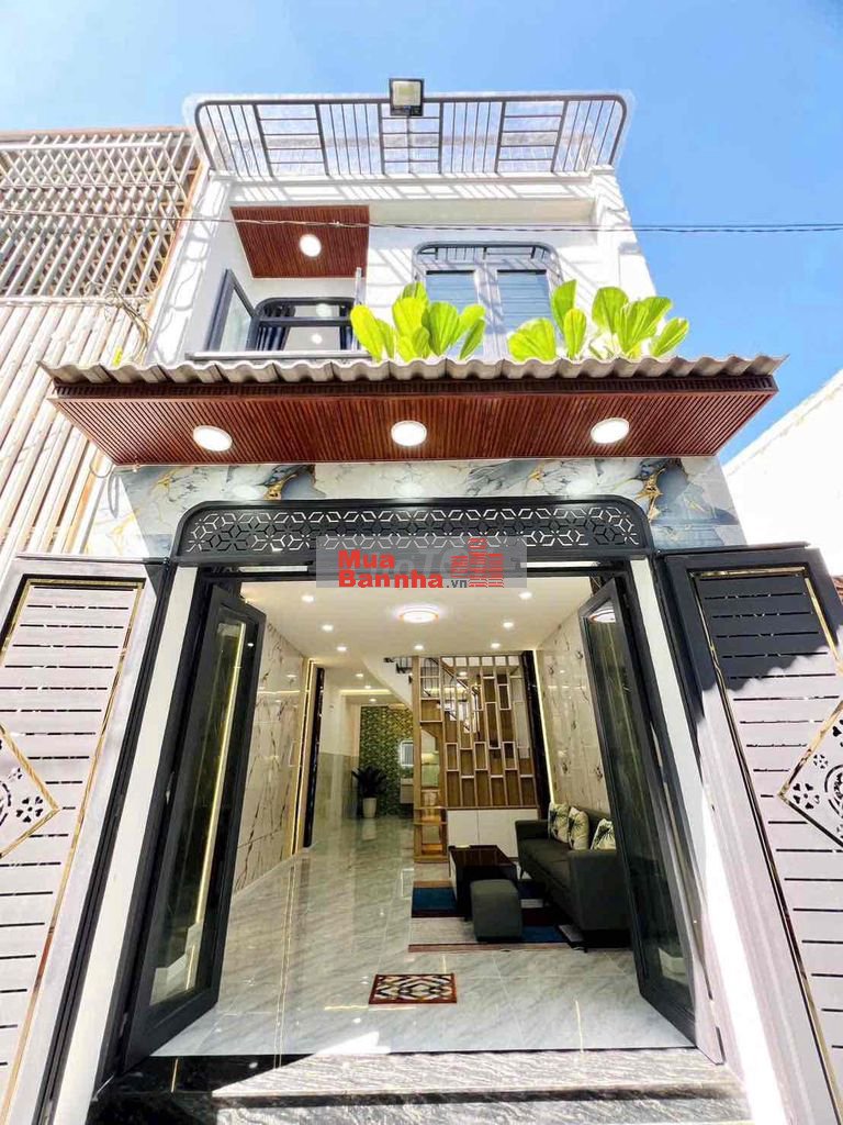 QUẬN 12. SIÊU PHẨM NHÀ PHỐ 4M X 12M ĐÚC 1 LẦU FULL NỘI THẤT