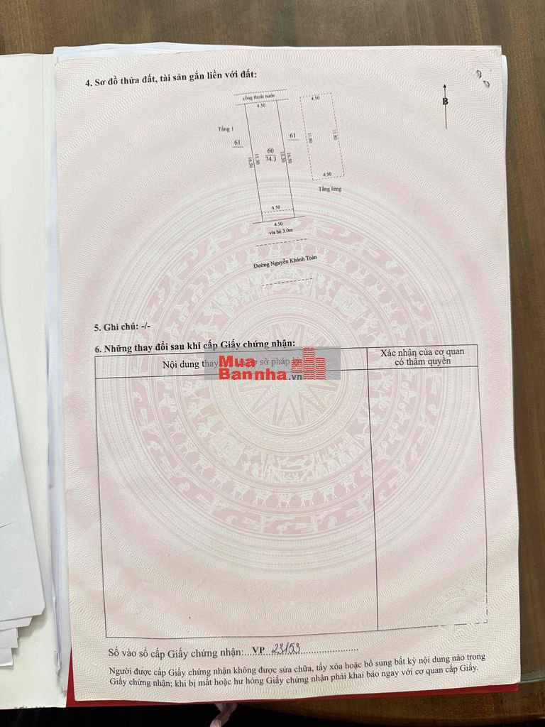 CẦN BÁN NHÀ CẤP 4 Nguyễn Khánh Toàn Trung tâm Hoà Cường