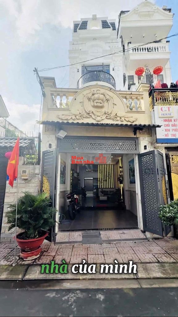 Tôi Chủ Mặt tiền Q12 4x20 3 lầu ngay UBND Phường.