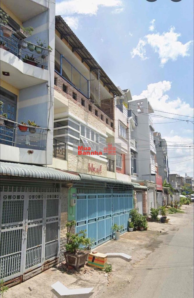 Khu Nhà Lầu 4.5x16.5m Lê Thị Hà mặt tiền nhựa 10m