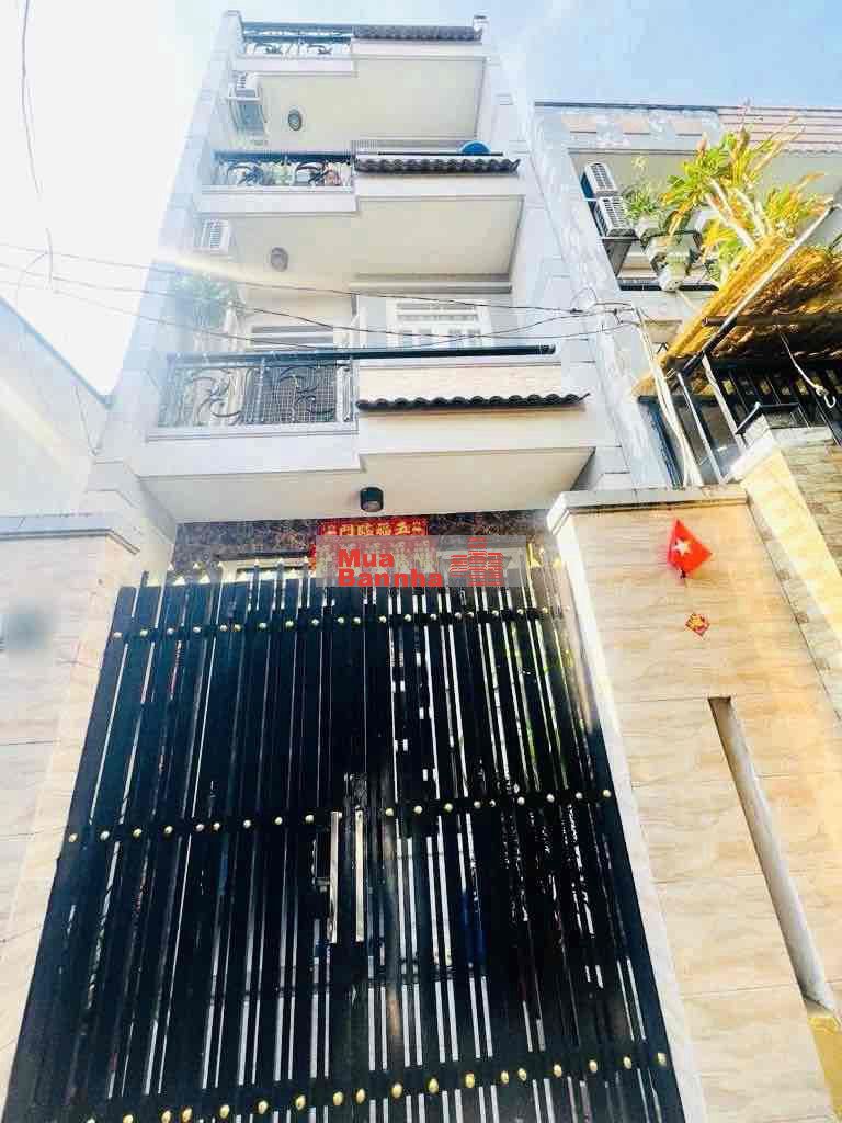 Bán Nhà ( Bình Tân ) Giáp Tân Phú - 4 Tầng - DT 4x10m - Hẻm Oto - Giá
