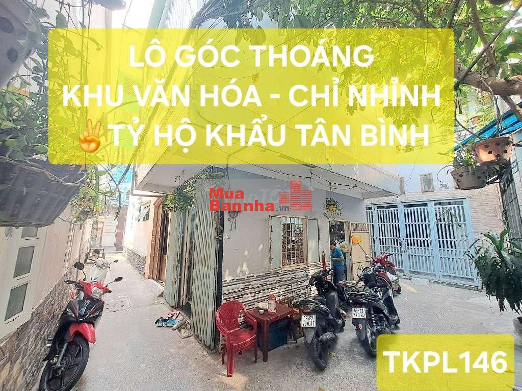 LÔ GÓC BA MẶT HẺM THOÁNG MÁT TRẦN VĂN QUANG
