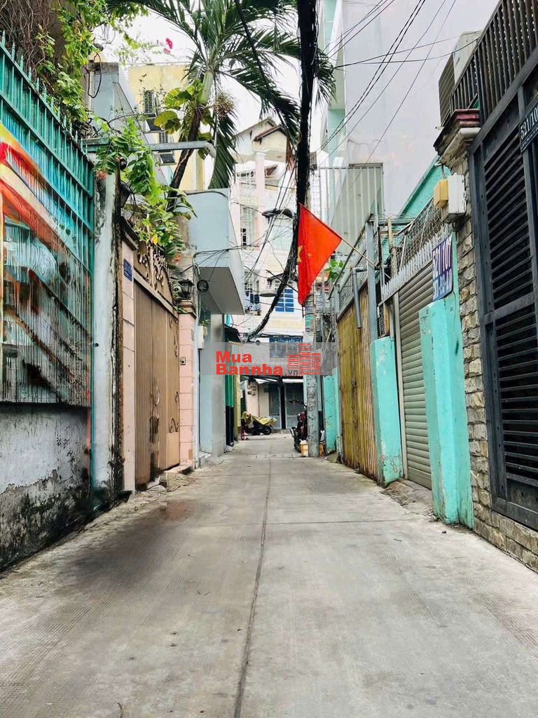 HẺM XE HƠI VF3 CMT8 QUẬN - 5TÂNG BTCT - 6PN - CHỈ 7.5 TỶ TL