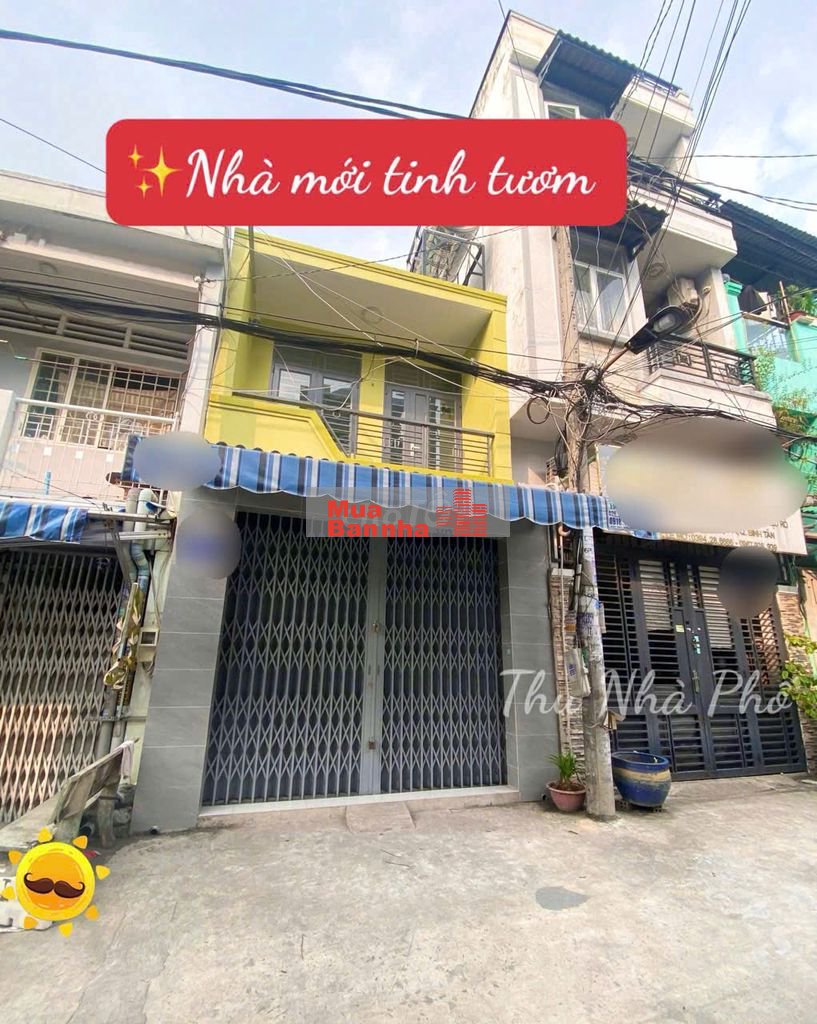 🏡BÁN NHÀ MỚI HXH 8 MÉT ĐƯỜNG TÊN LỬA – 4x15m – 2 TẦNG – GIÁ 5.4 TỶ