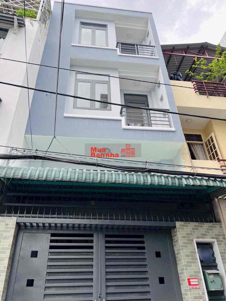 Nhà đẹp hẻm xe hơi 6m ngang rộng 4,2m