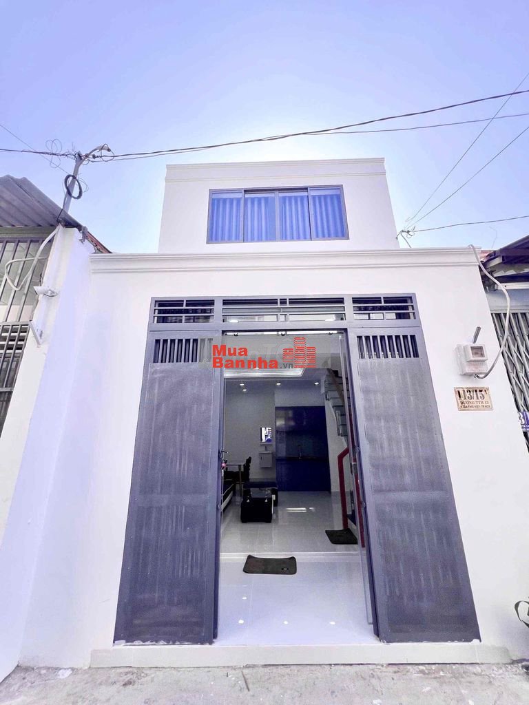 NHÀ 2 CĂN 1 SỔ ĐƯỜNG TÂN THỚI HIỆP 13 QUẬN 12