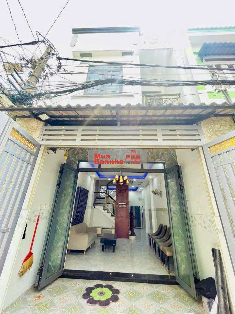 Nhà mới hẻm xe hơi 6m ngay chợ bình trị đông