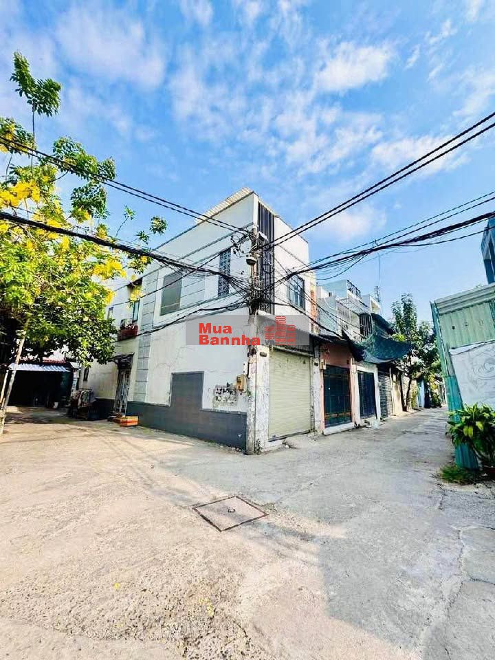 GIÁP TÂN PHÚ LÔ GÓC 2 MẶT TIỀN HXH TRÁNH THÔNG 57M 2 TẦNG CHỈ 5.x