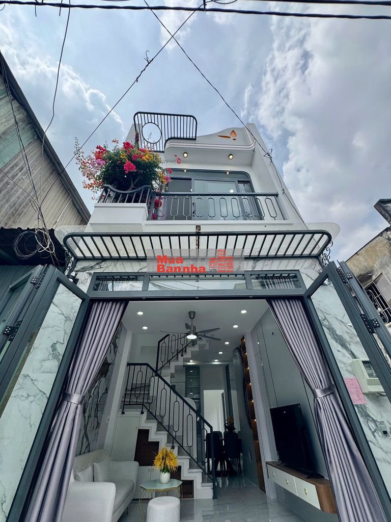 40M2, BÁN NHÀ HẺM XE HƠI THÔNG, 2 TẦNG, QUANG TRUNG, P14 GV, 4 TỶ ++